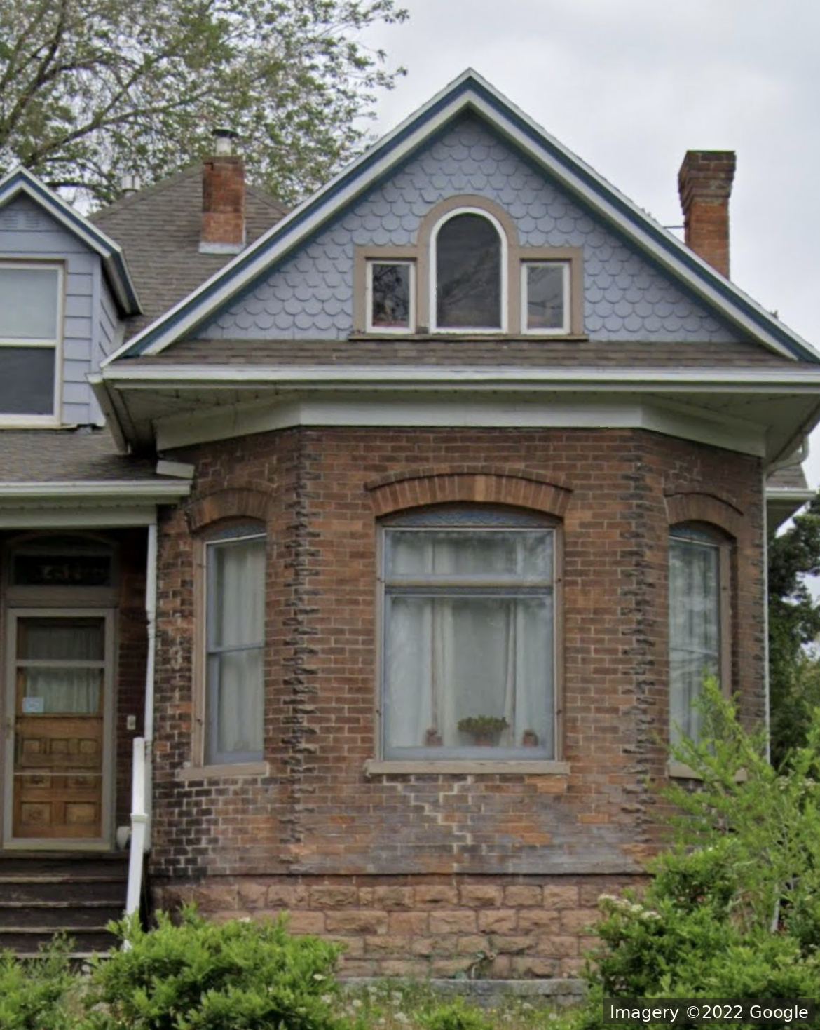 The Schettler House as found, 2022